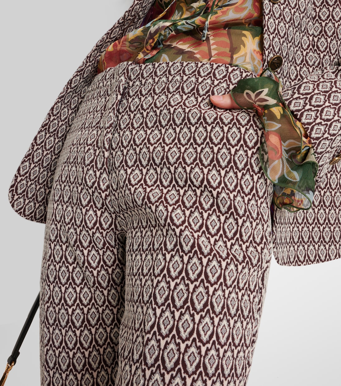 Pantalon imprimé en coton mélangé | Etro