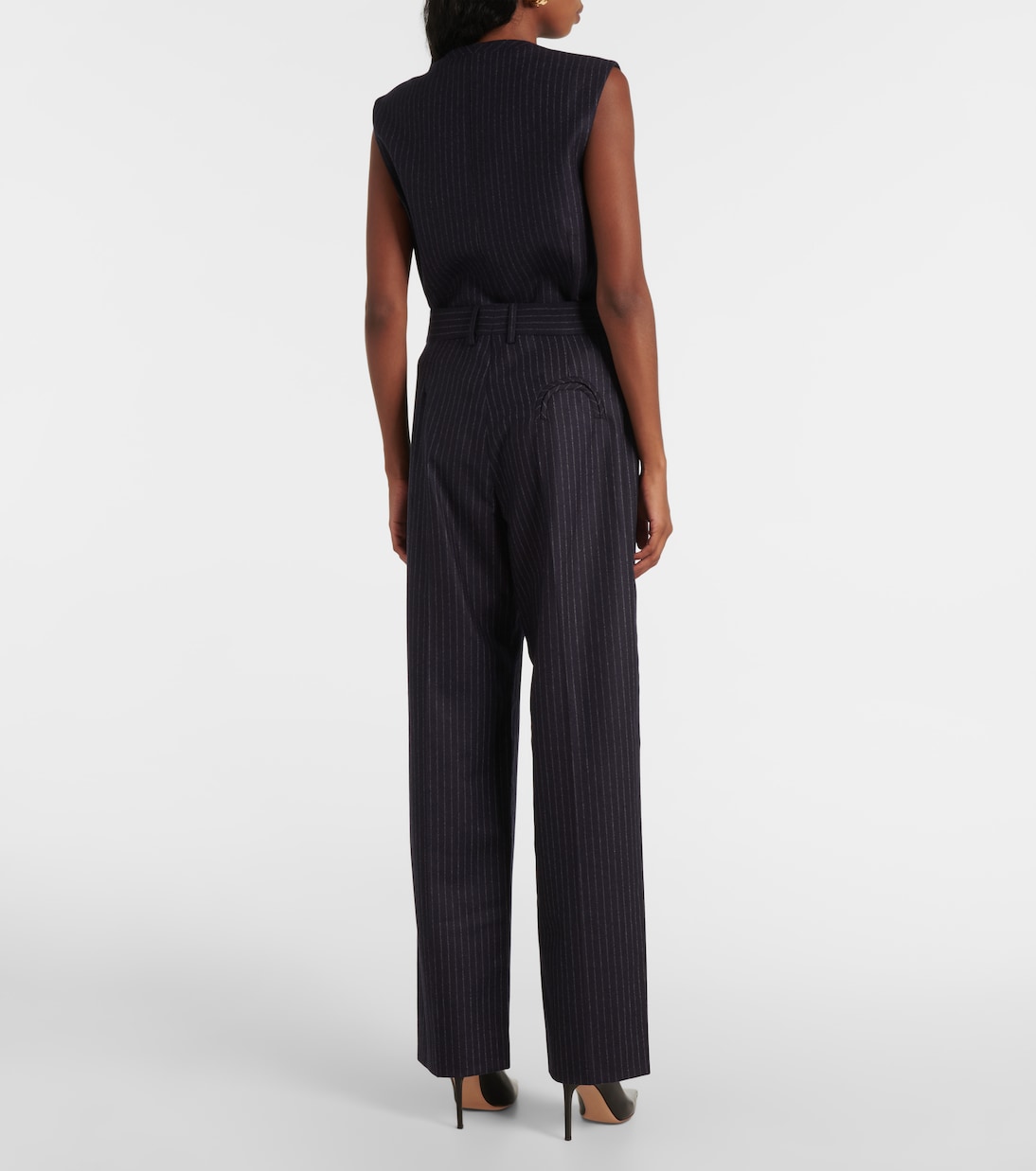Gerade Hose Lady Maud aus Wolle und Kaschmir | Blazé Milano