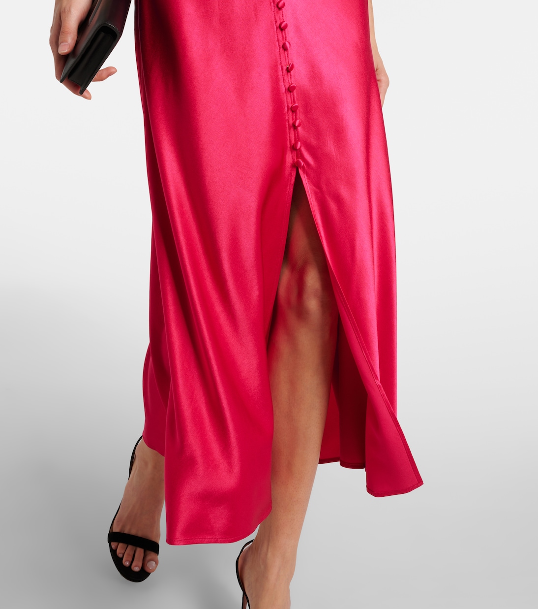 Simone lace-trimmed maxi dress | Rixo