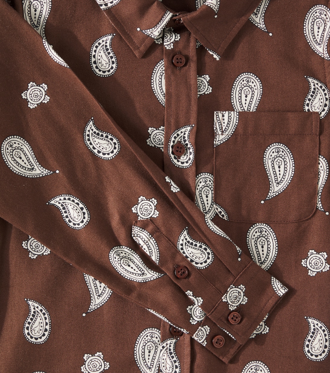 Camisa de algodón con paisley | Mini Rodini