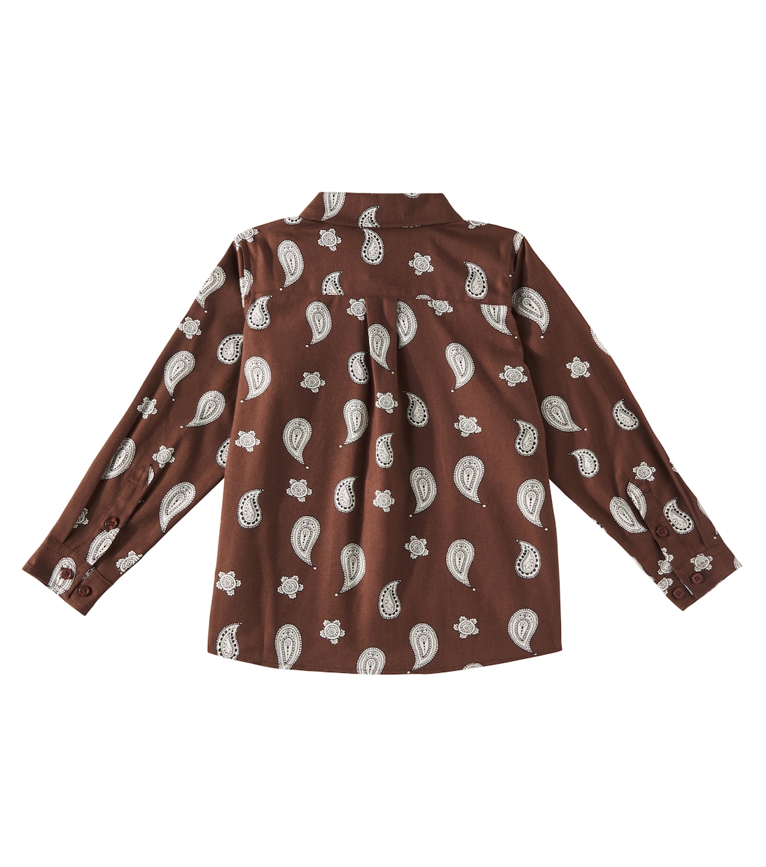 Camisa de algodón con paisley | Mini Rodini