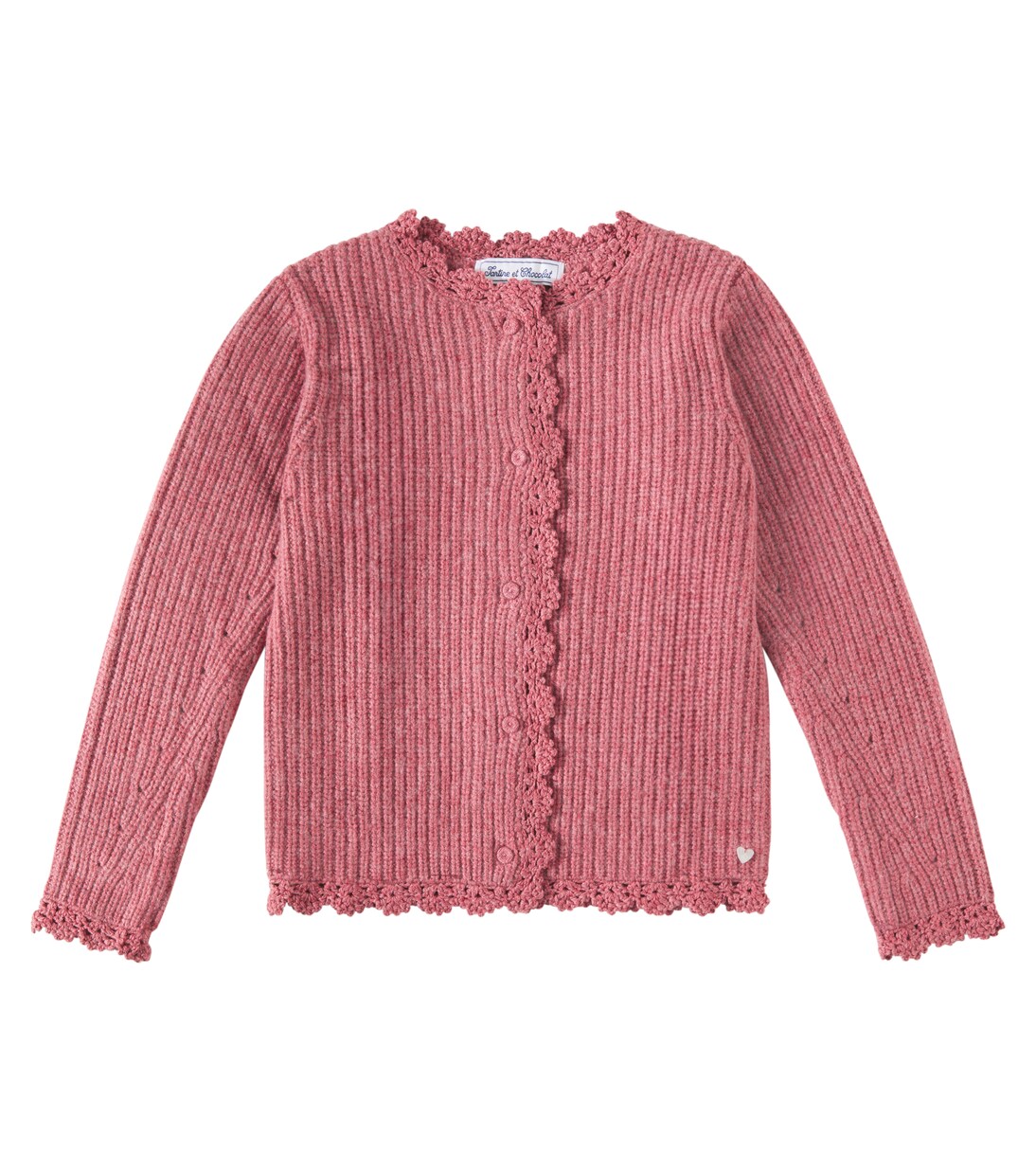 Cardigan en laine mélangée | Tartine et Chocolat