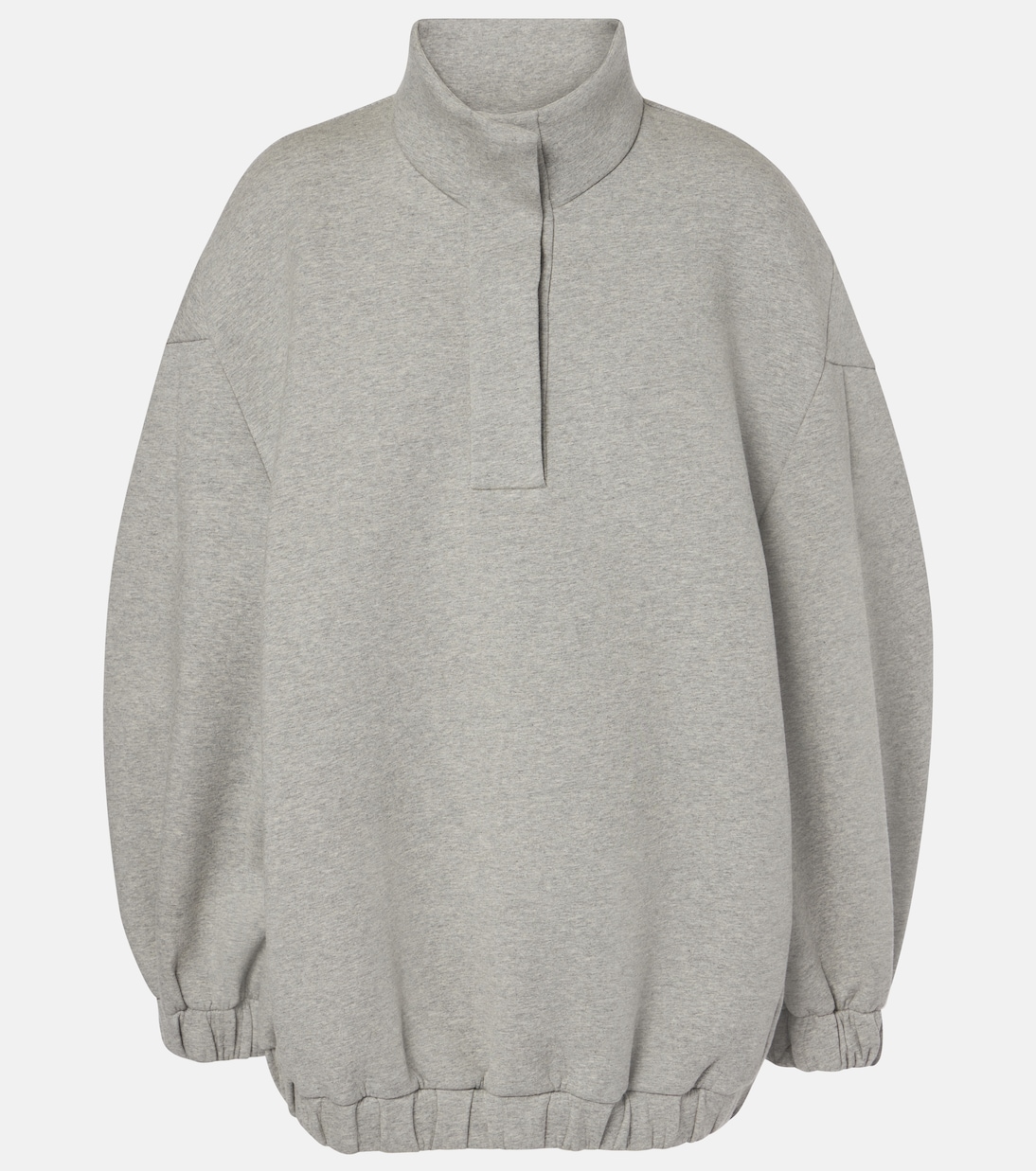 Felpa oversize in jersey di misto cotone | Dries Van Noten