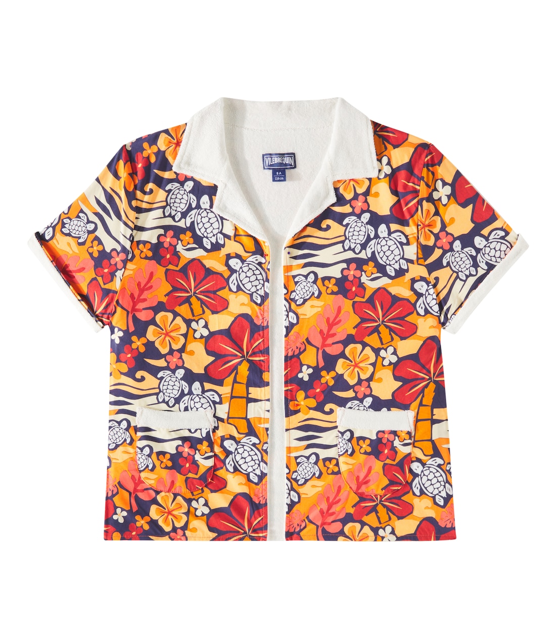 Camicia Galet in cotone con spugna | Vilebrequin Kids