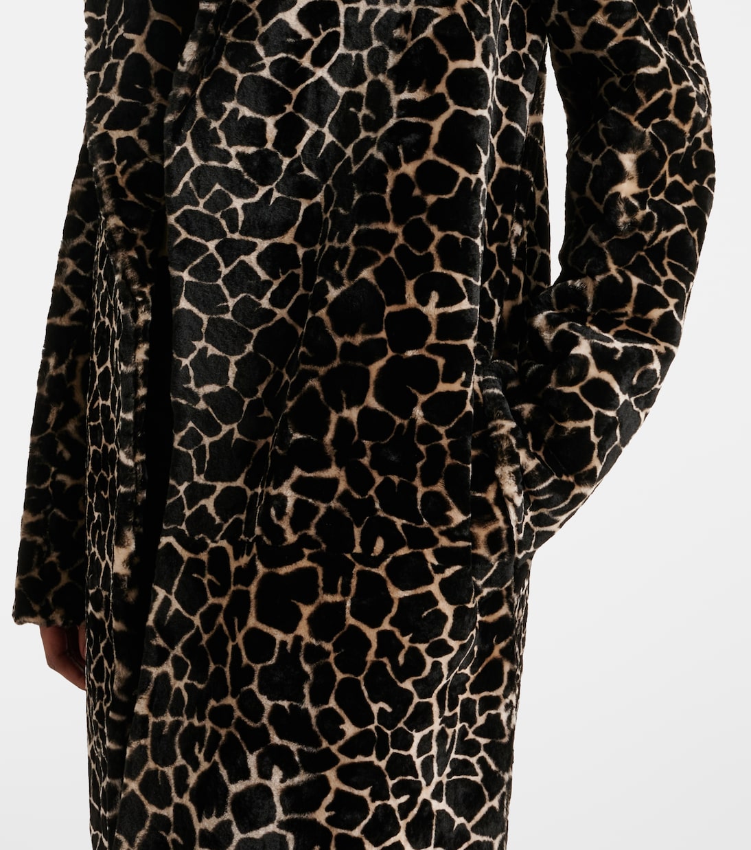 MLP leopard-print shearling coat | Dodo Bar Or