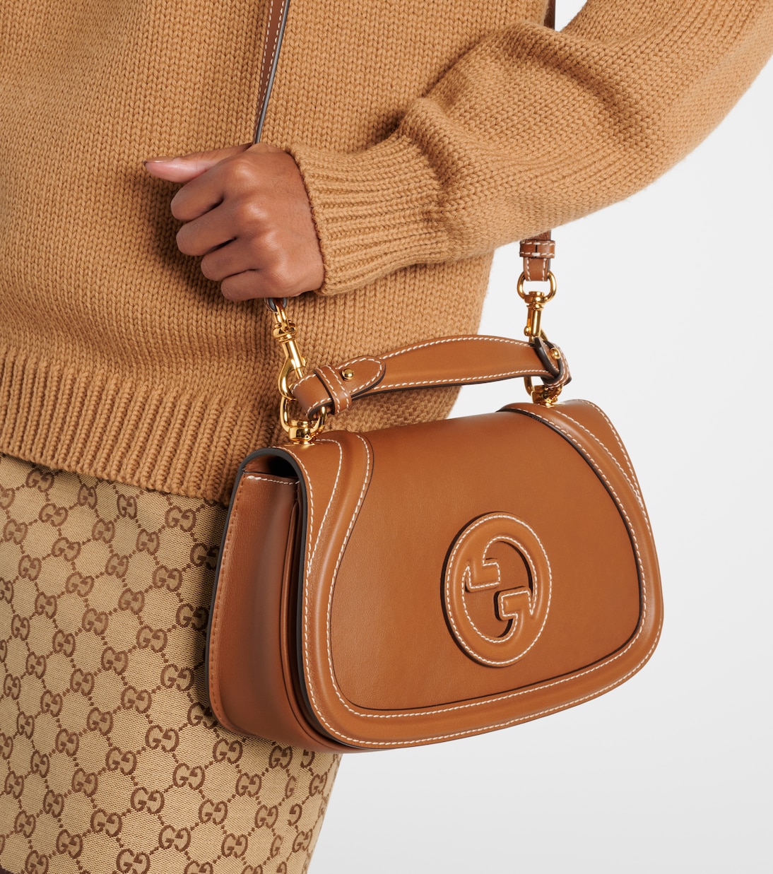 Sac Blondie Small en cuir | Gucci