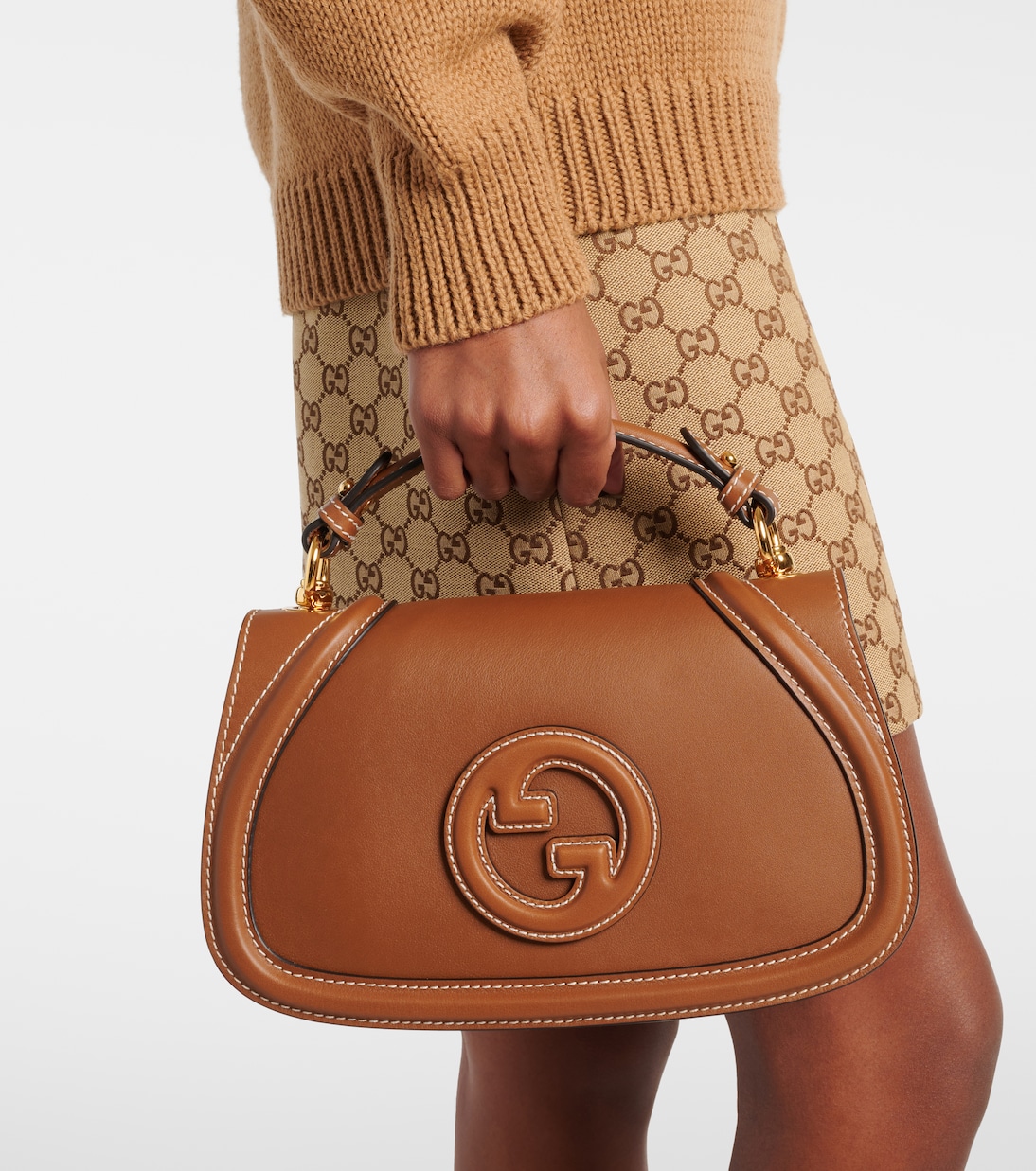 Sac Blondie Small en cuir | Gucci