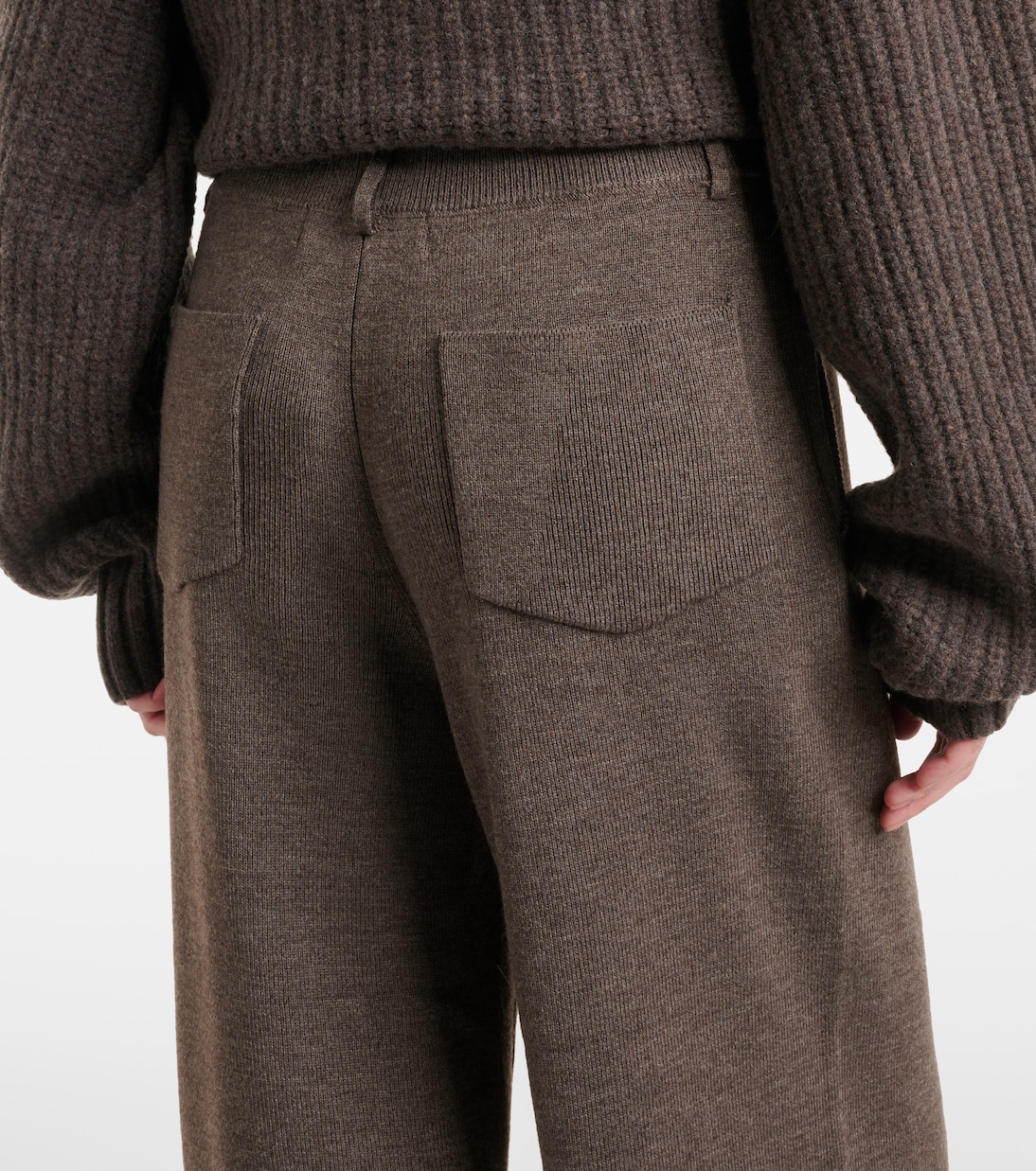 Pantaloni regular in misto lana | Aya Muse
