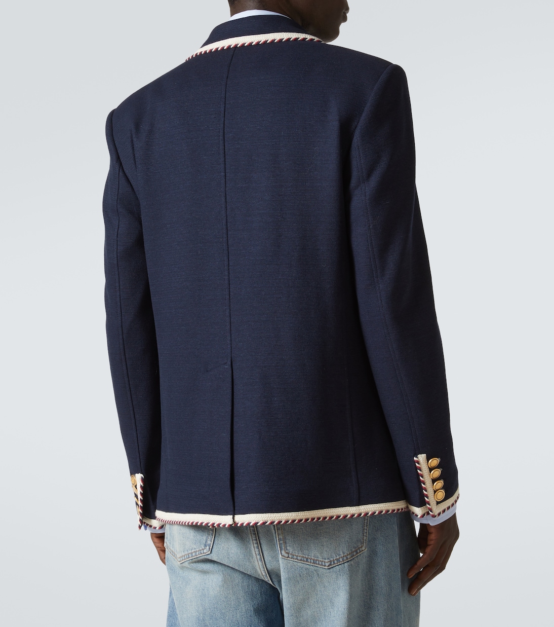 Blazer in misto cotone e lino  | Valentino