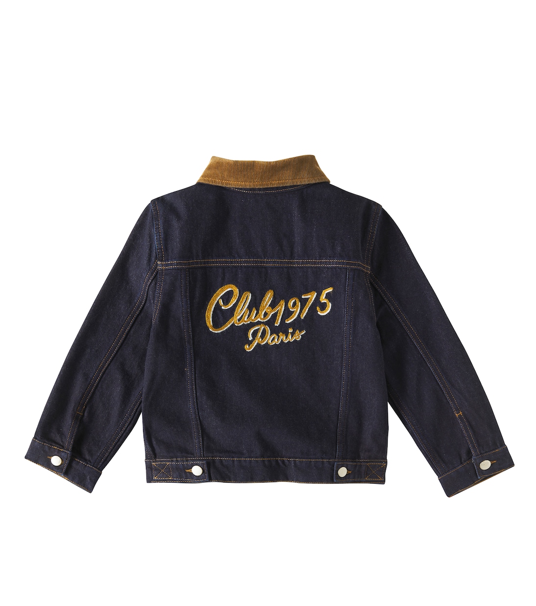 Giacca di jeans Eddis con velluto a coste | Bonpoint