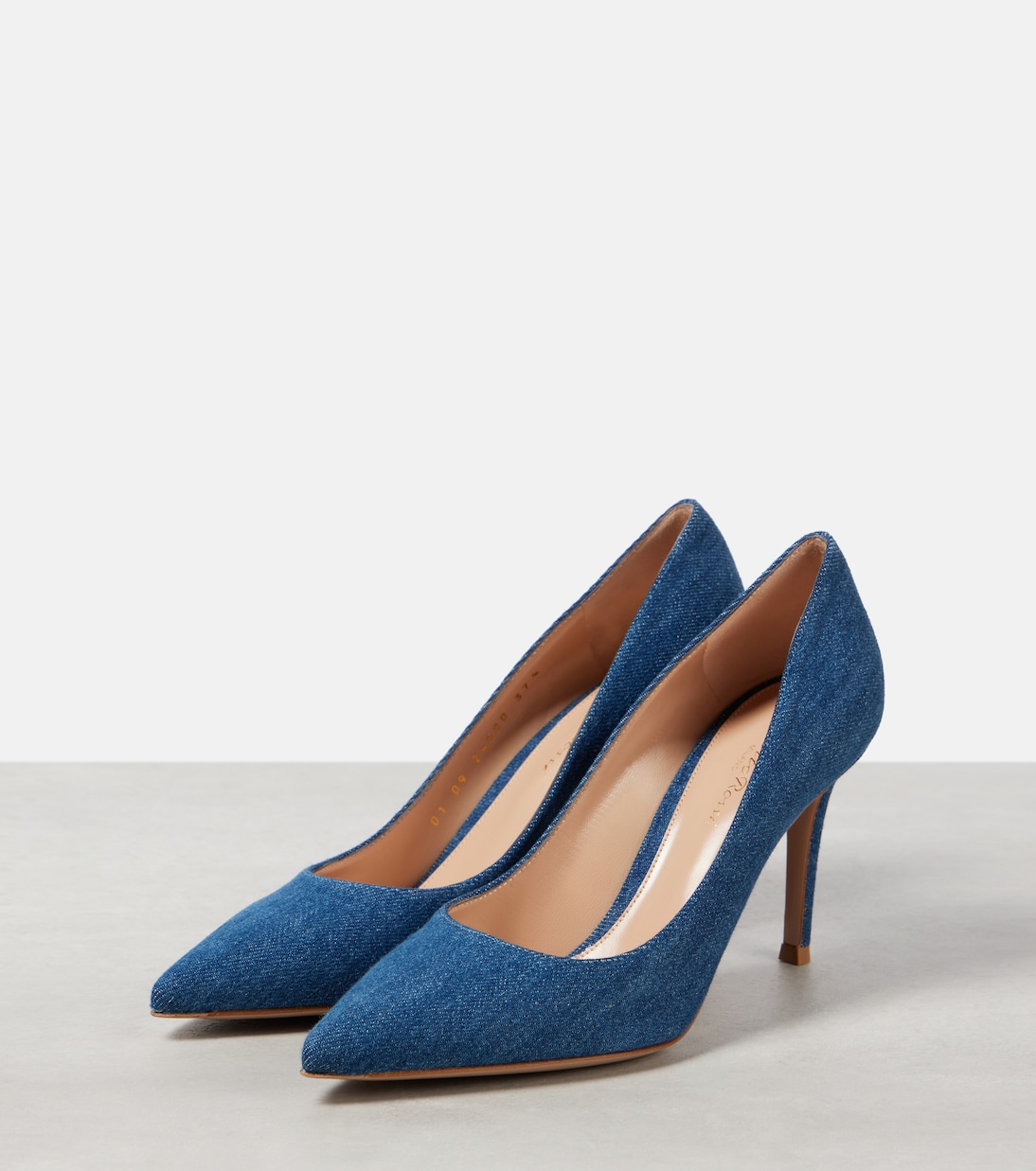 Salones Gianvito 85 de denim | Gianvito Rossi