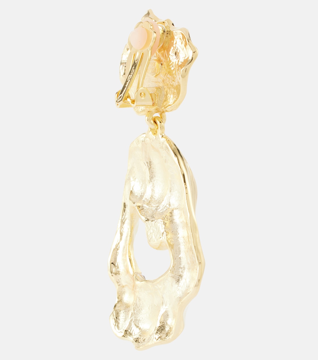 Boucles d’oreilles clip à cristaux | Oscar de la Renta