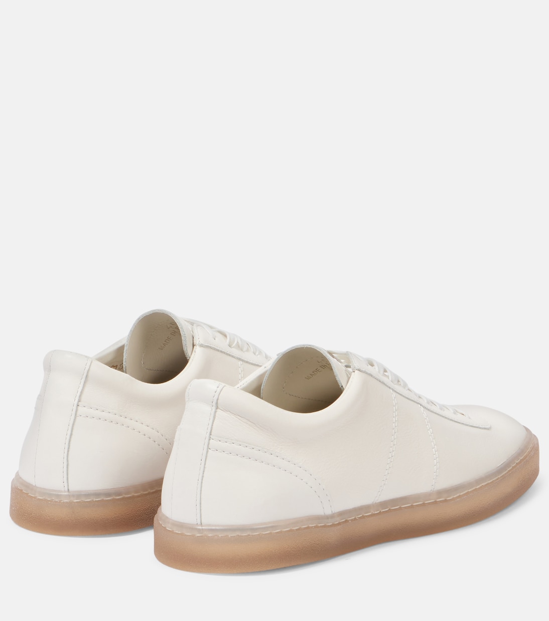 Scarpe basse in pelle e linoleum Lemaire per stile giovane e moderno