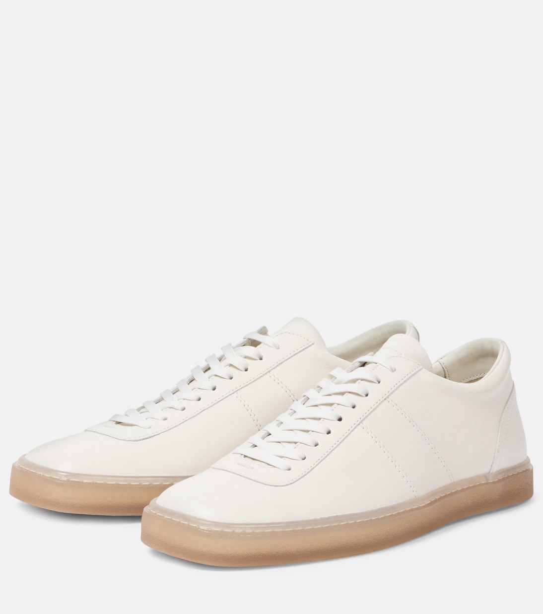 Scarpe basse in pelle e linoleum Lemaire per stile giovane e moderno