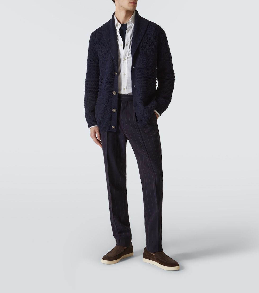 Cardigan in cotone | Brunello Cucinelli