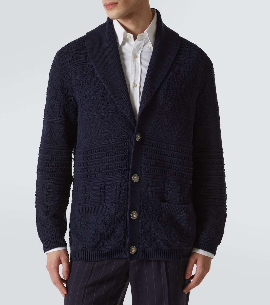 Cardigan in cotone | Brunello Cucinelli
