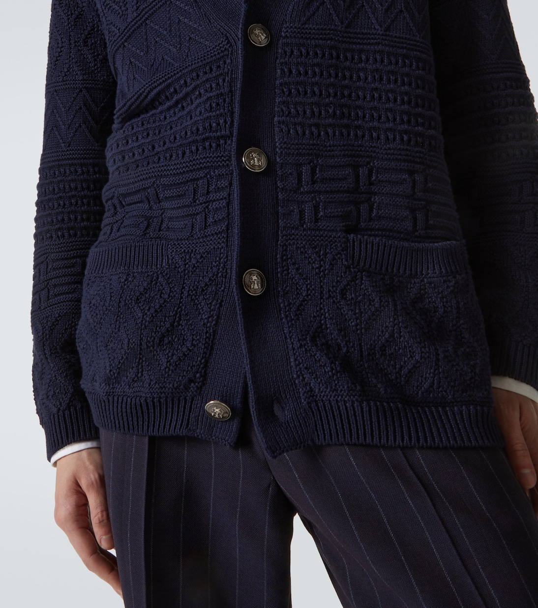 Cardigan in cotone | Brunello Cucinelli