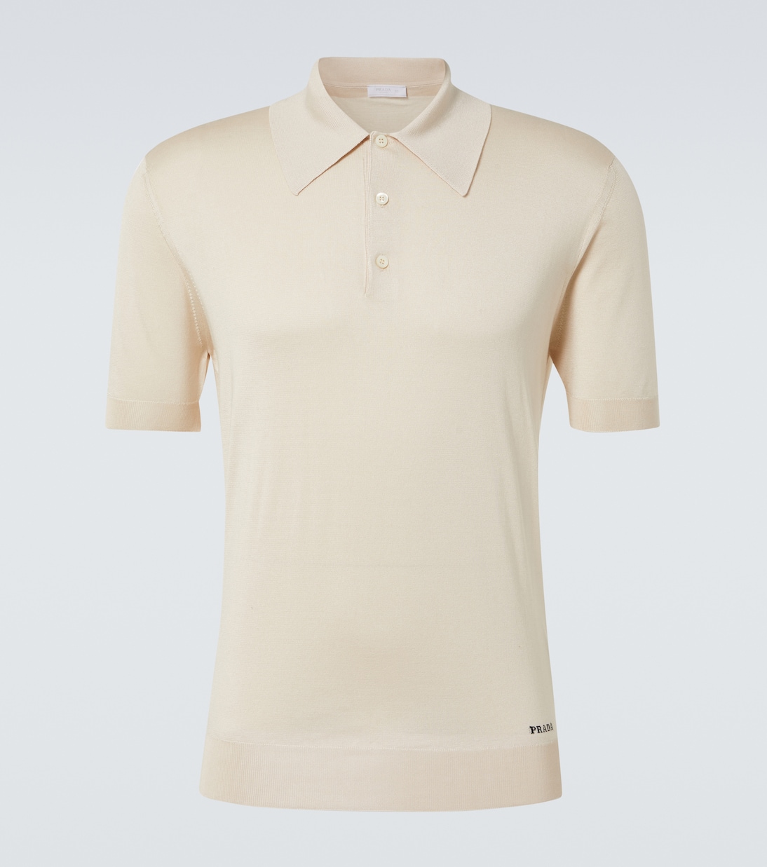 Polo in seta | Prada