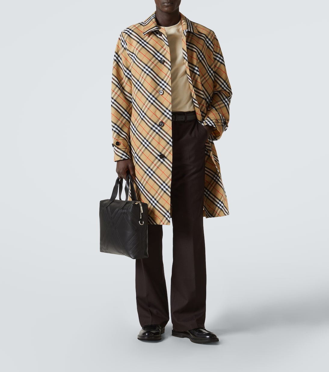 Camisa de algodón con Burberry Check | Burberry