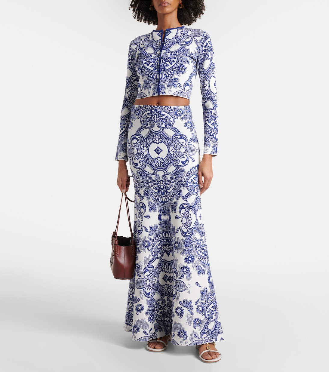 Falda larga en jacquard | Etro