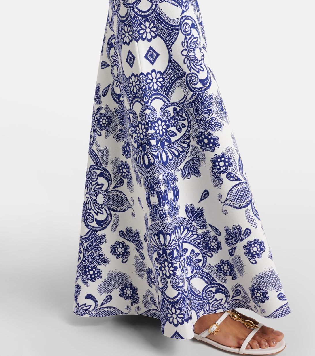 Falda larga en jacquard | Etro