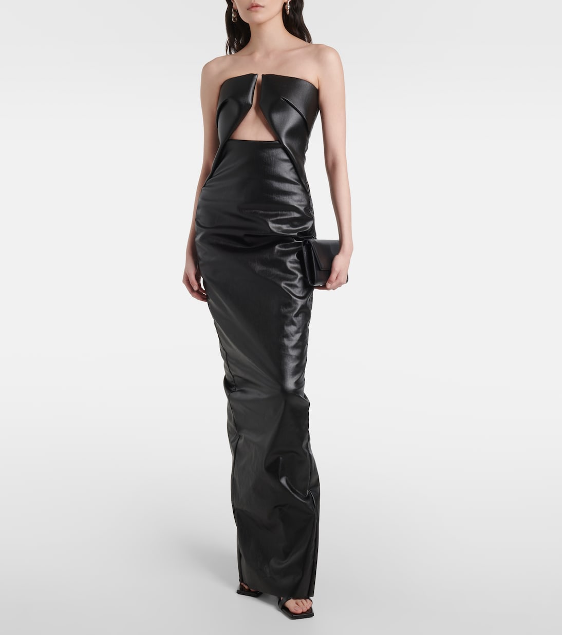Beschichtetes Cocktailkleid Prong | Rick Owens