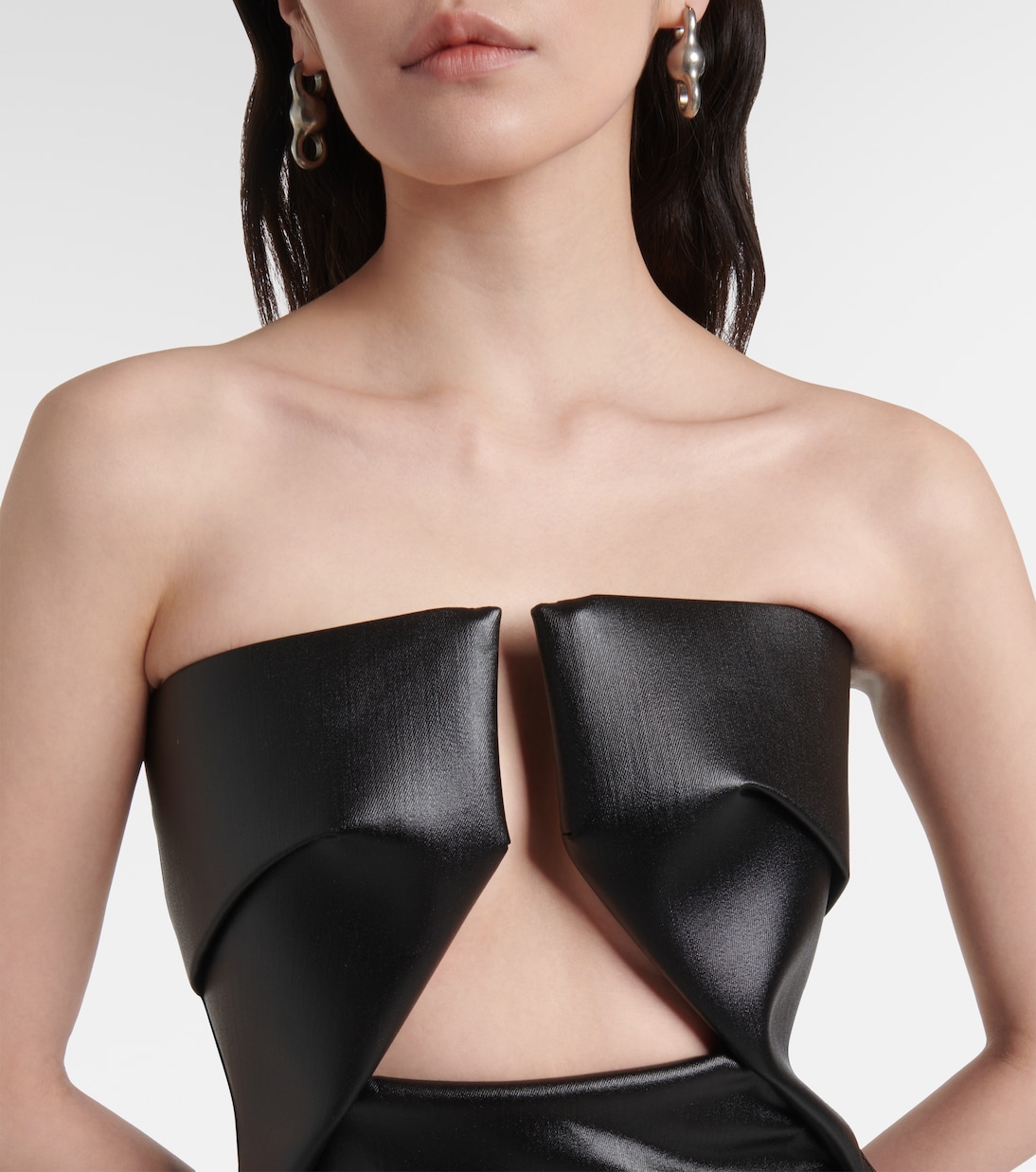 Beschichtetes Cocktailkleid Prong | Rick Owens