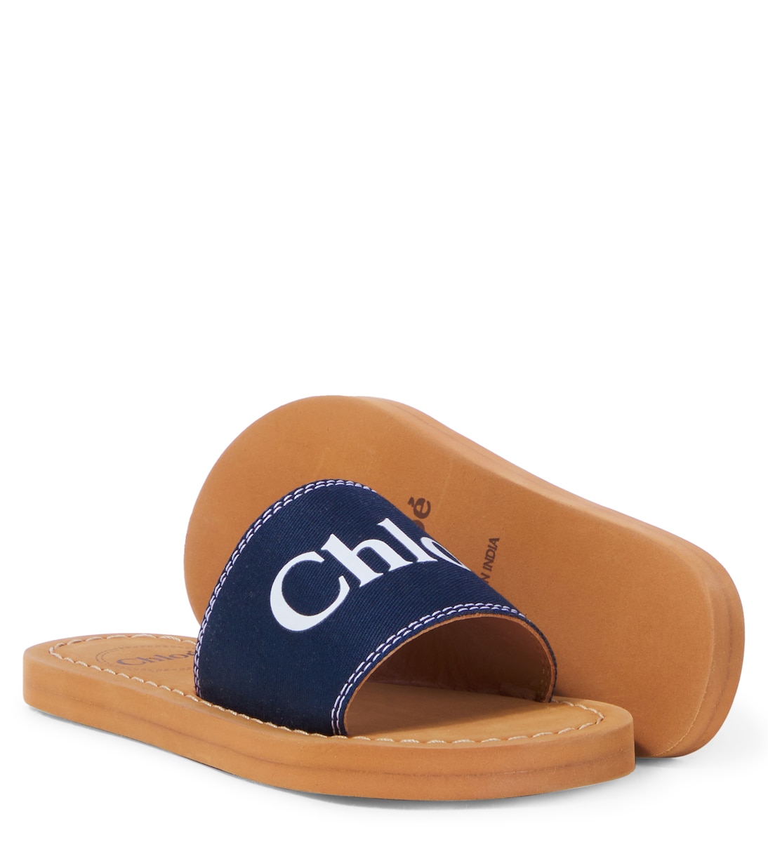 Logo printed slides | Chloé Kids