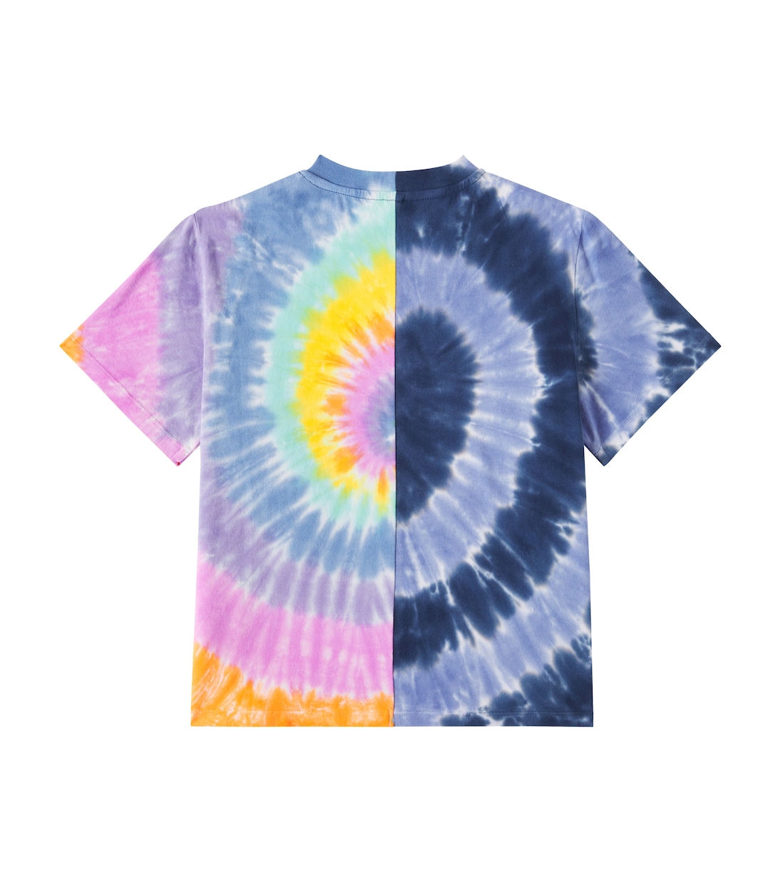 Camiseta de algodón tie-dye con logo | Stella McCartney Kids