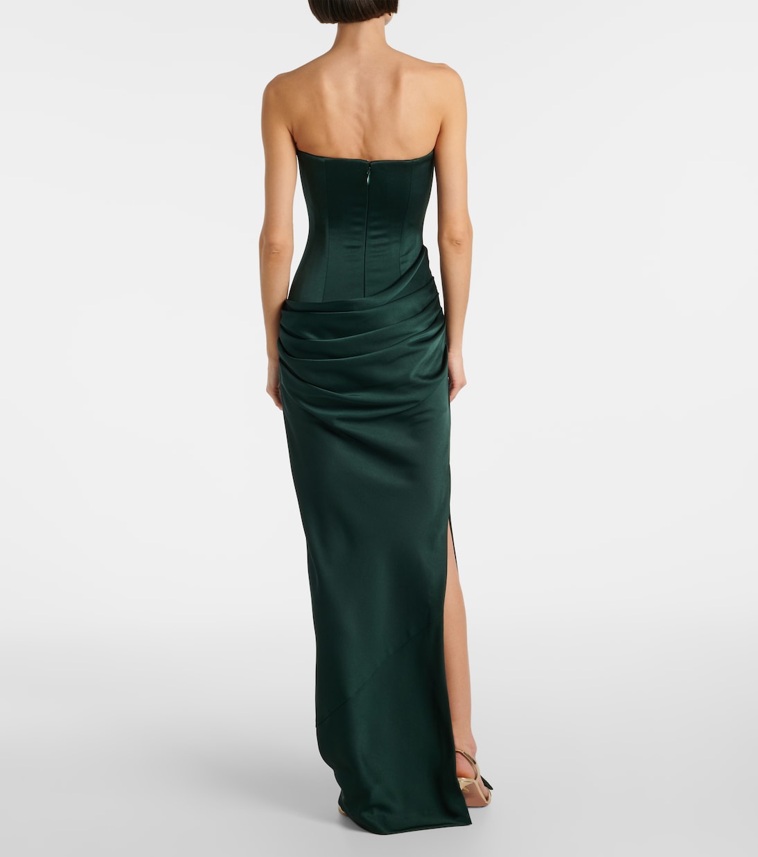 Maxikleid aus Satin | Alex Perry