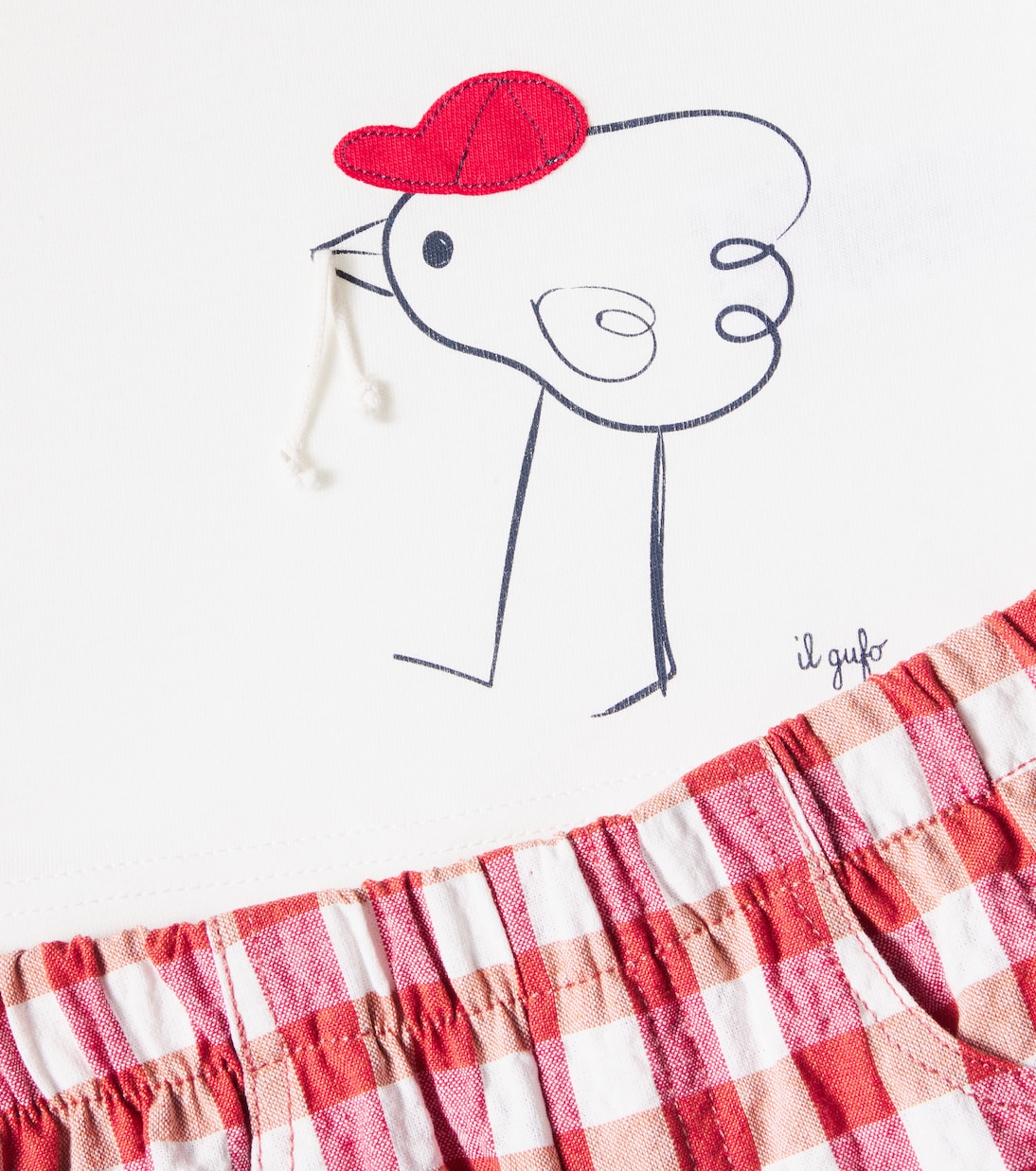 Bebé - set de camiseta y shorts estampados | Il Gufo