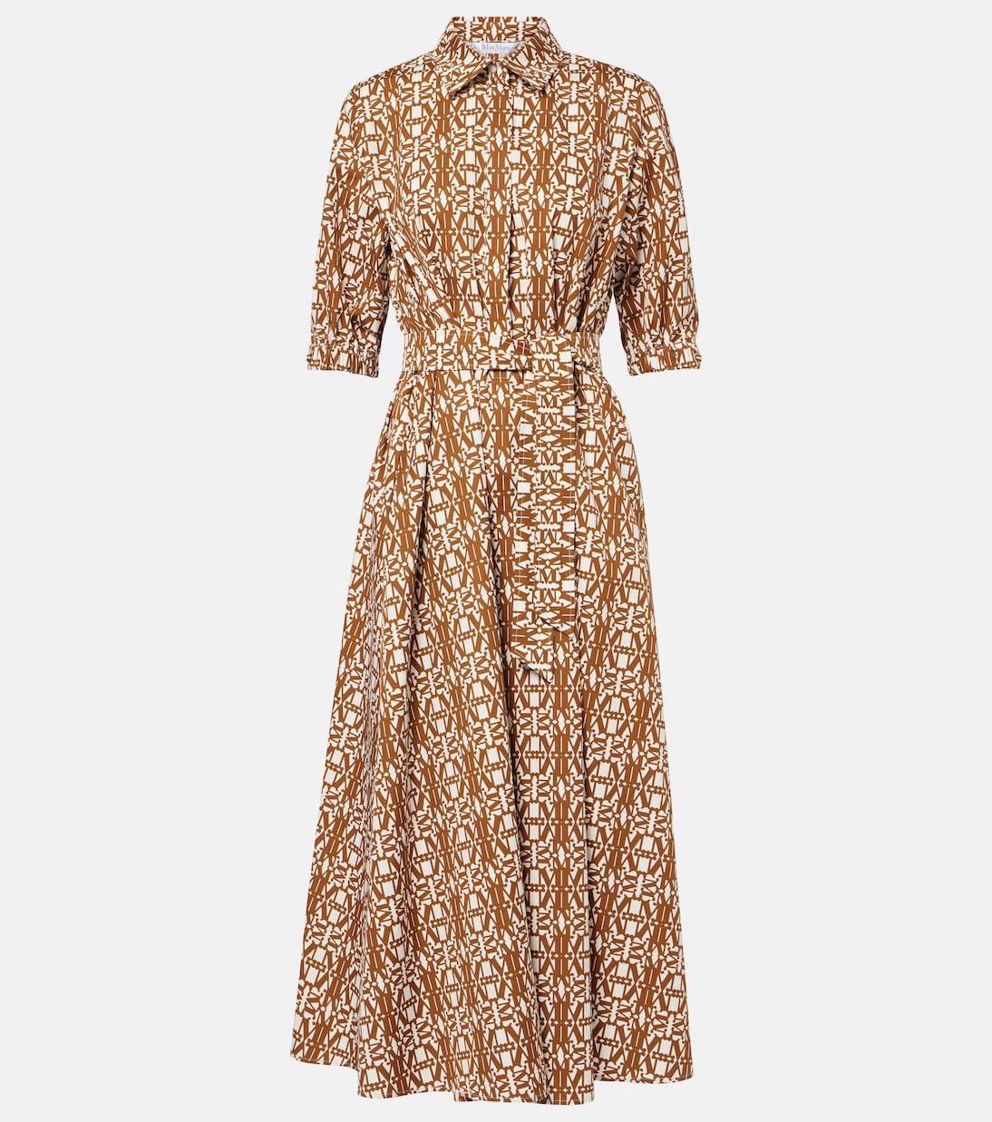 Robe midi Luxgi imprimée en coton | Max Mara