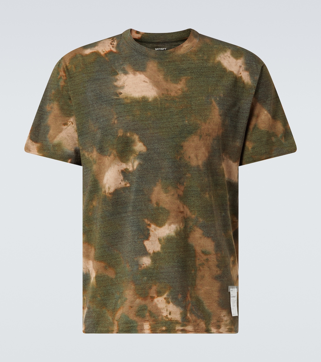Camiseta Batik de jersey mezcla de lana | Satisfy