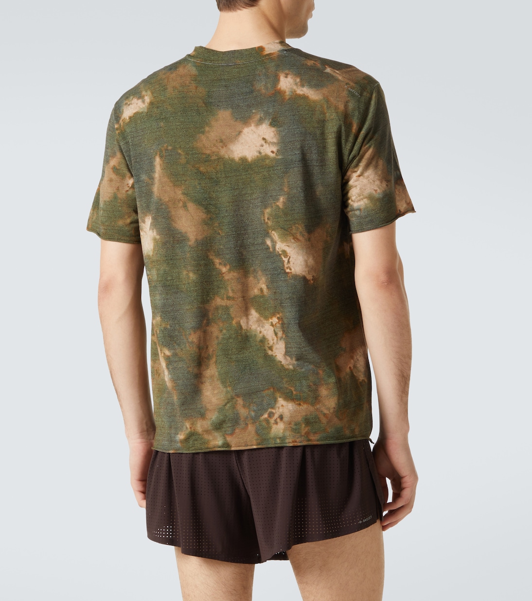 Camiseta Batik de jersey mezcla de lana | Satisfy