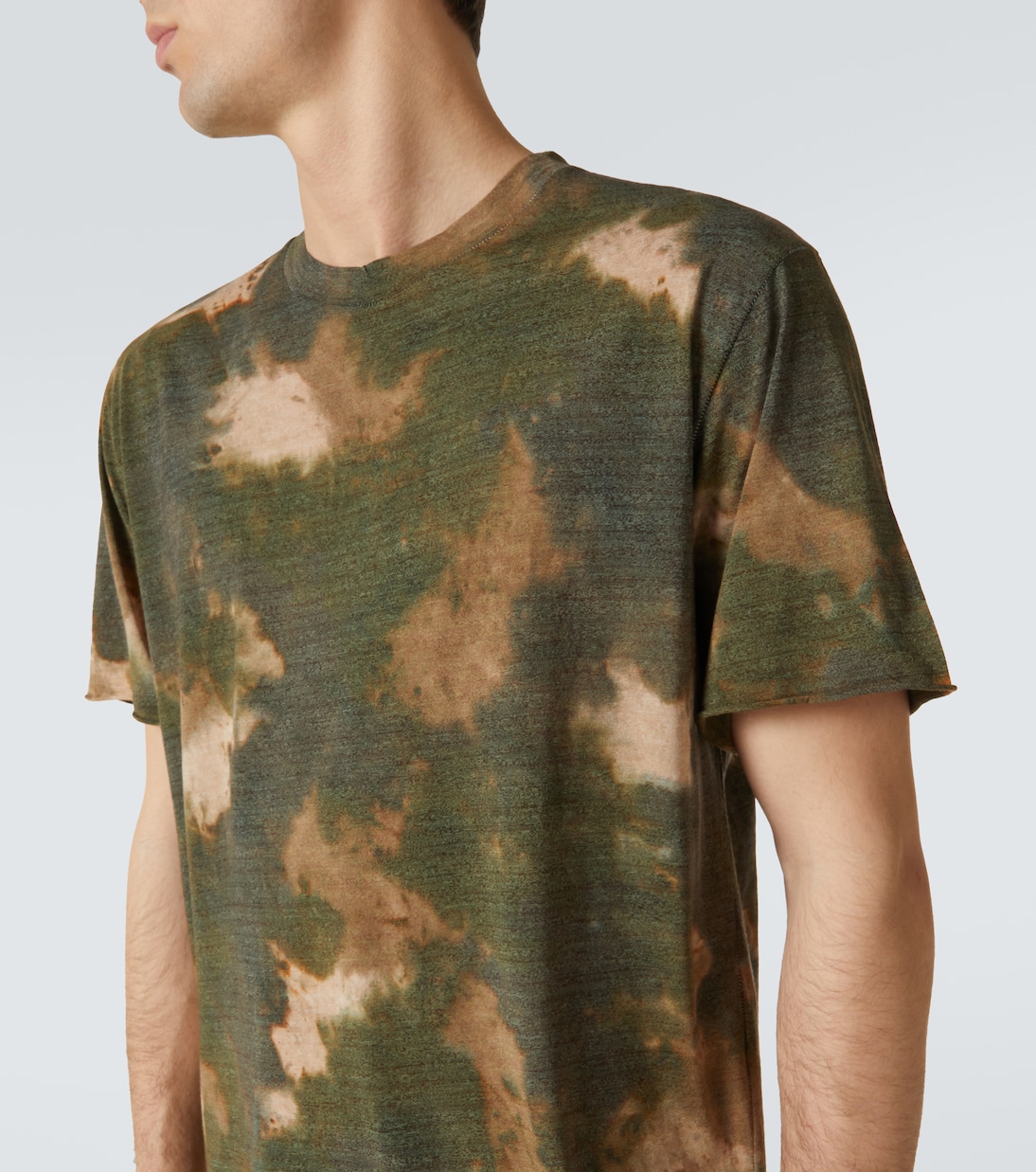Camiseta Batik de jersey mezcla de lana | Satisfy