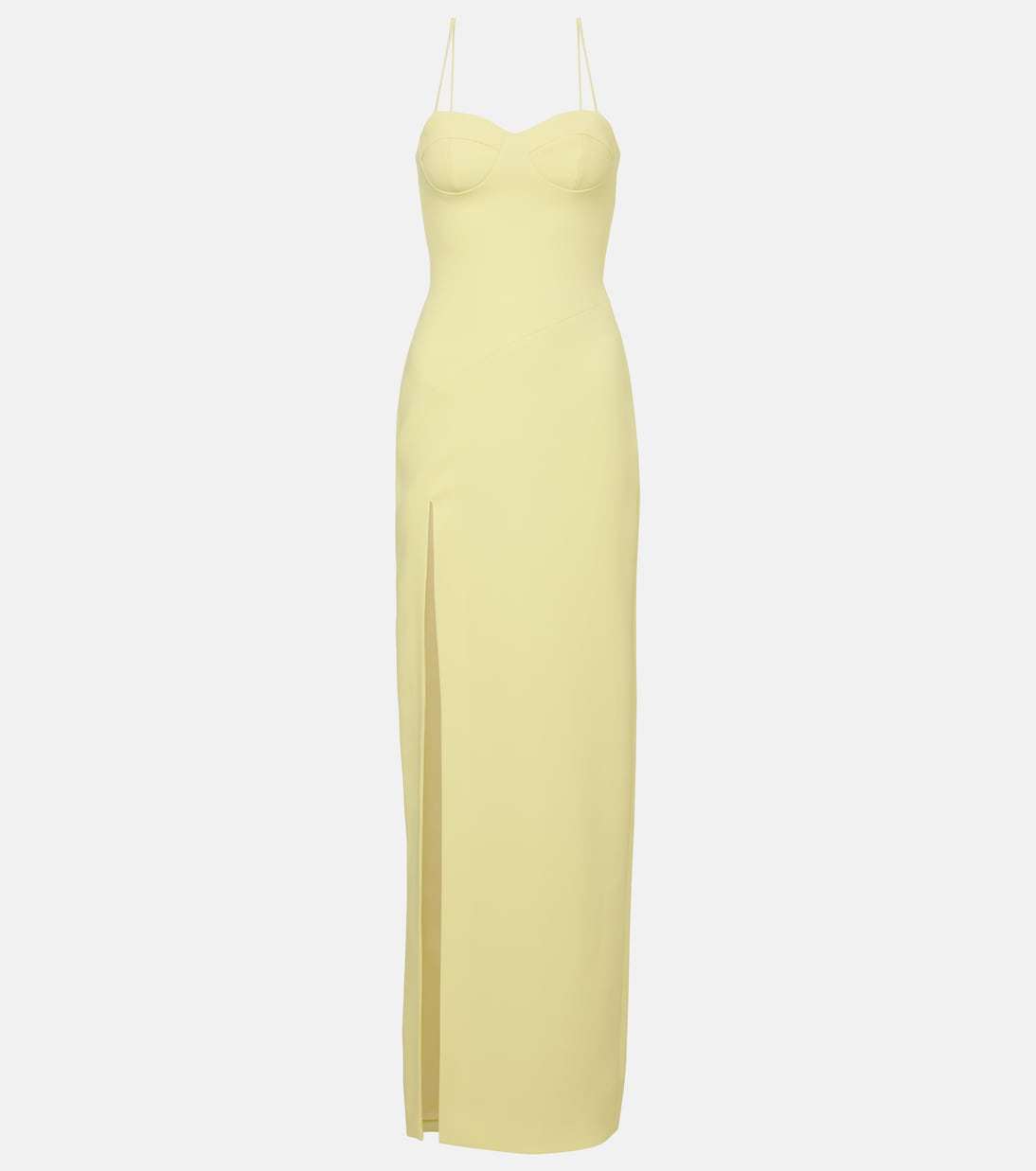 Side-slit corset gown | David Koma