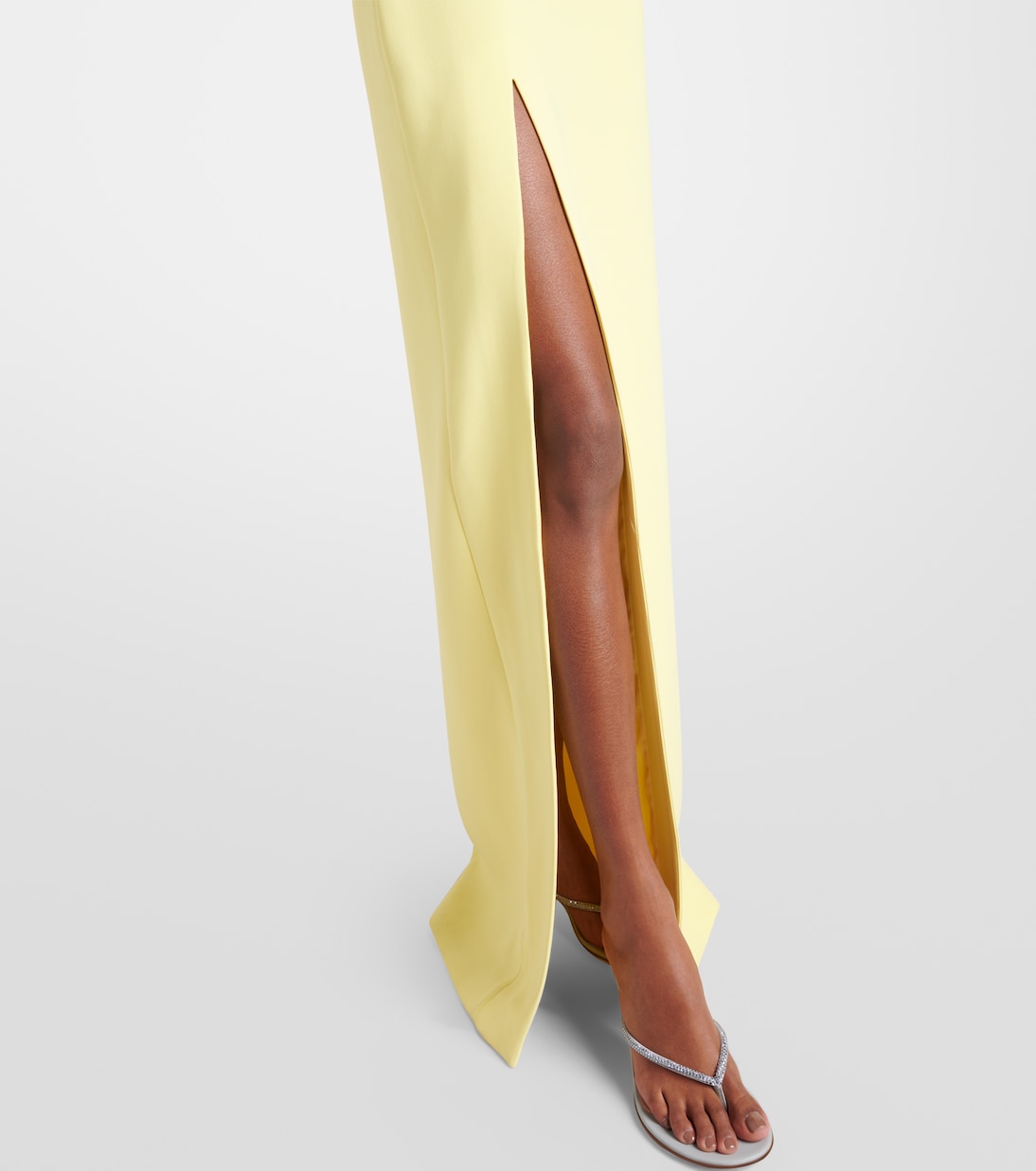 Side-slit corset gown | David Koma