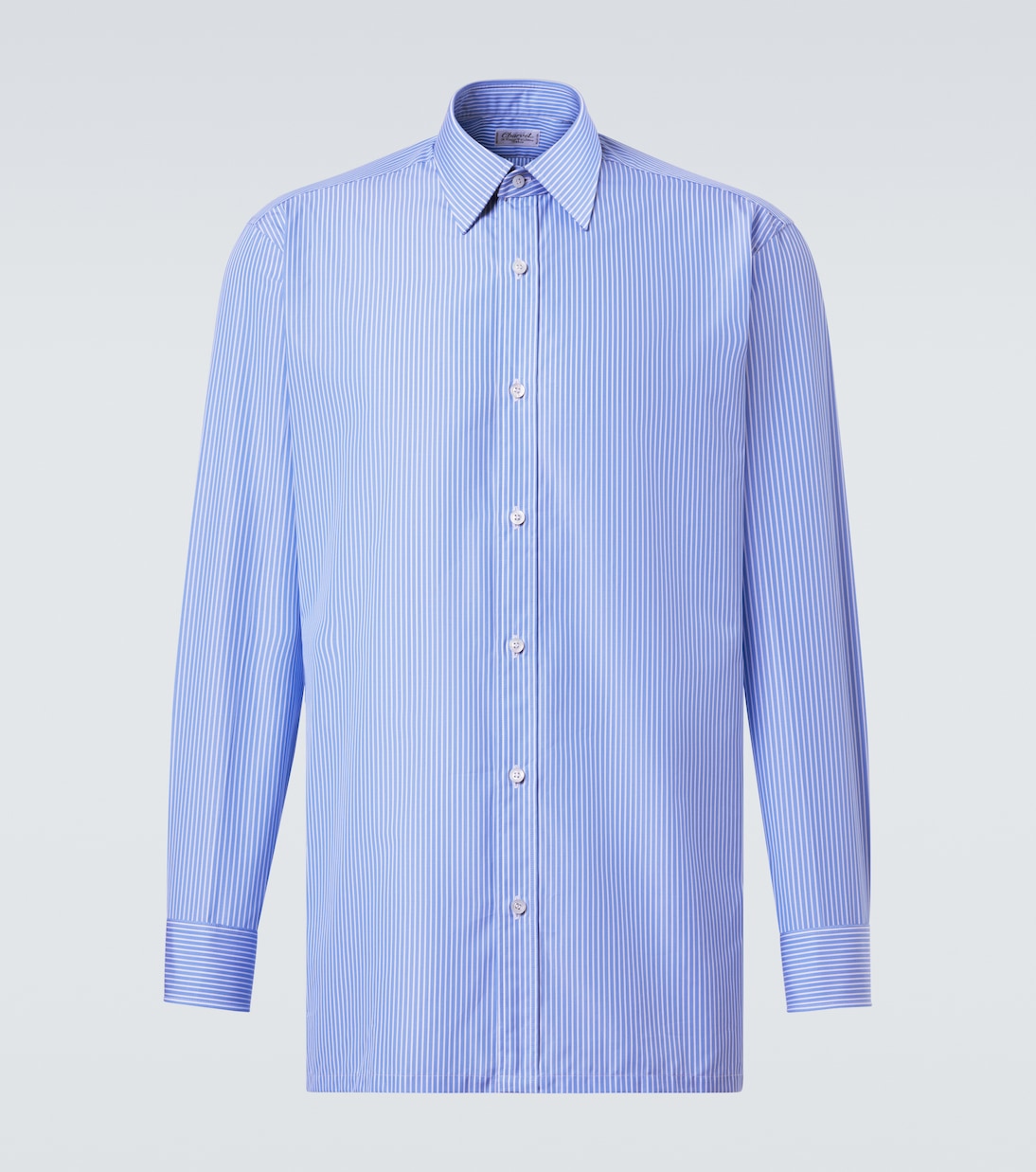 Camicia in popeline di cotone a righe | Charvet