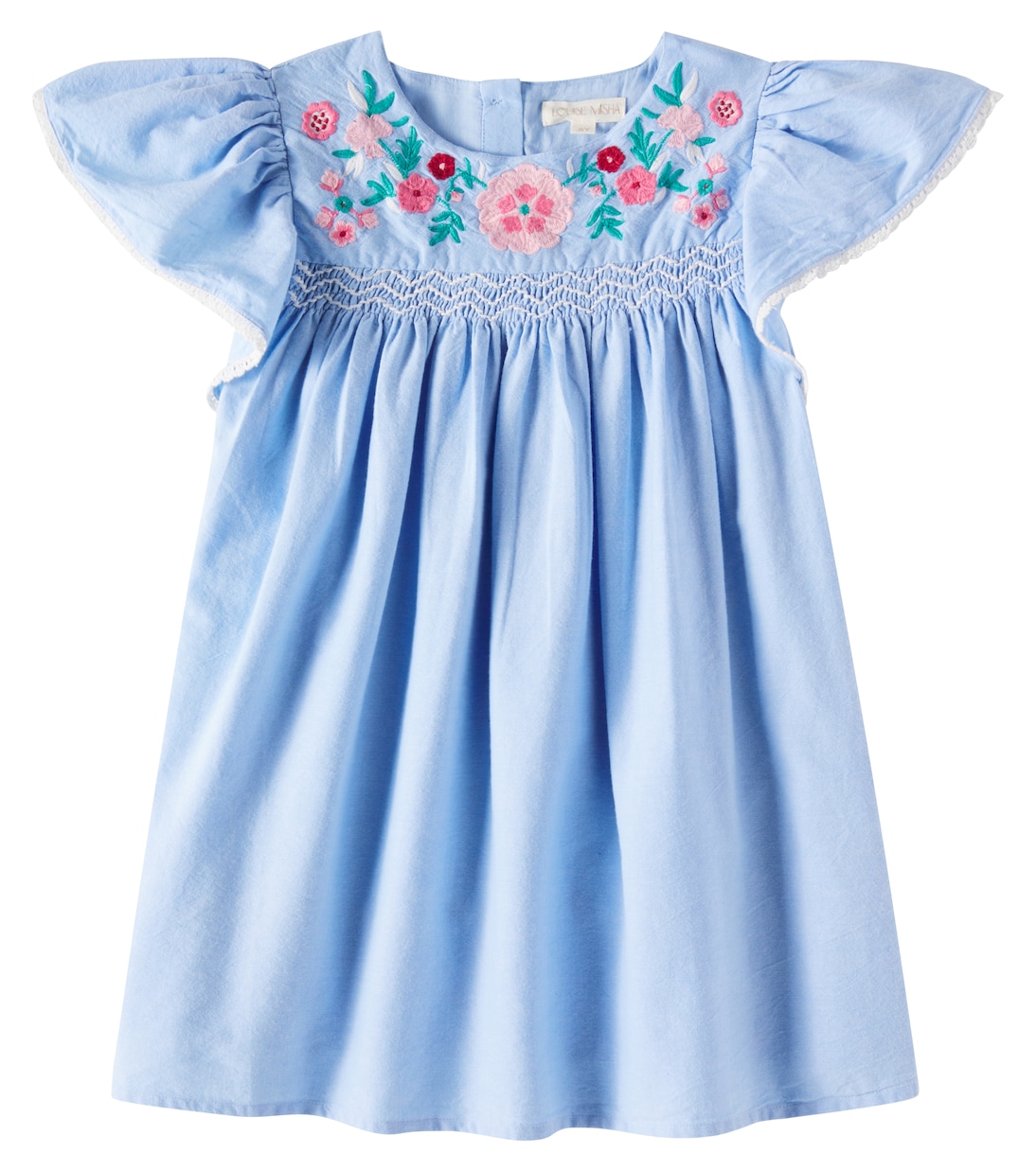 Besticktes Kleid Ana aus Baumwolle | Louise Misha
