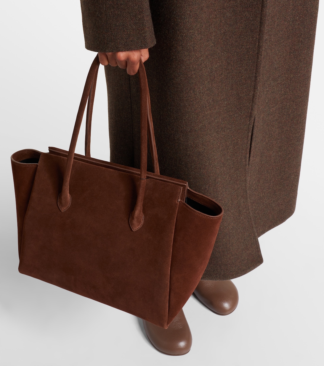 Ekme Medium suede tote bag | Aesther Ekme