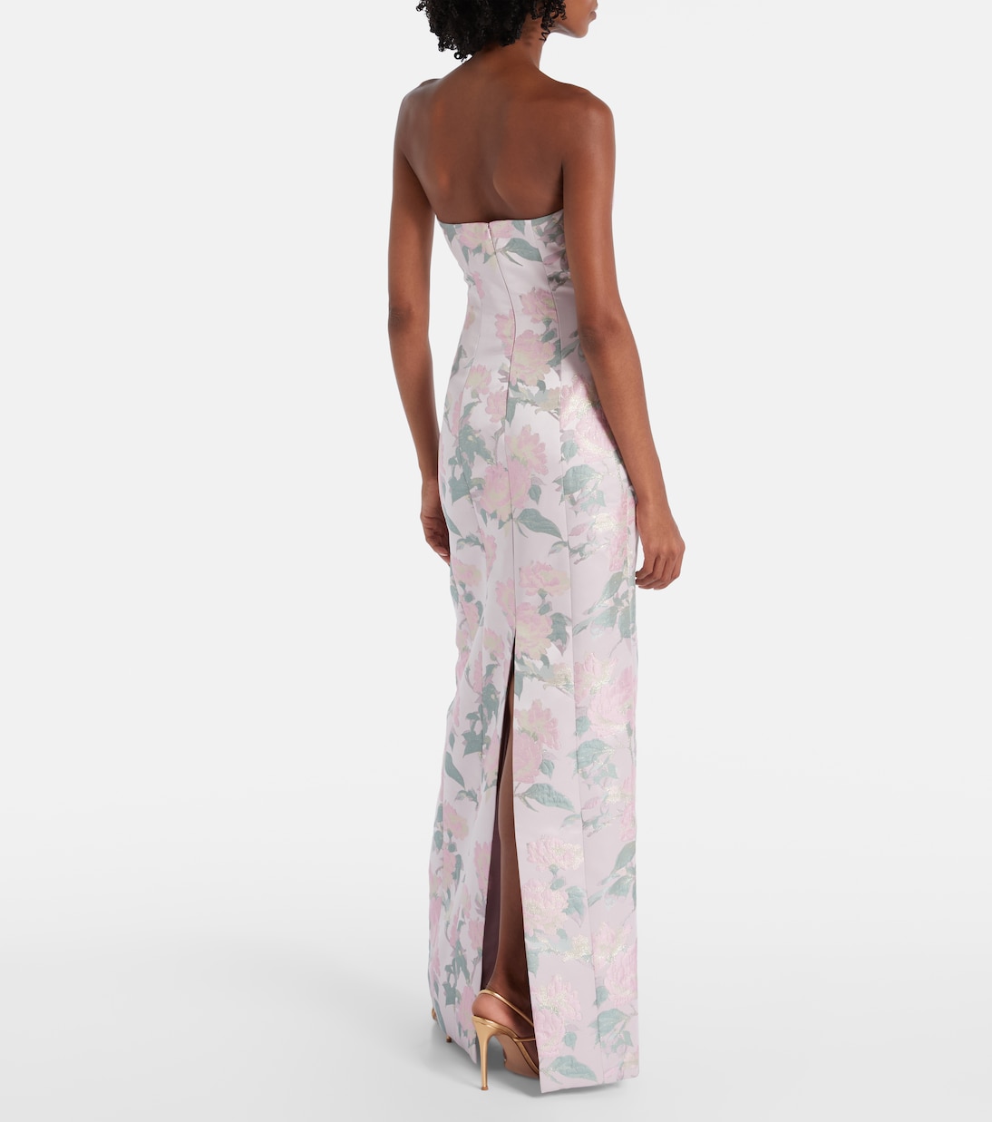 Odessa floral brocade corset gown | Markarian