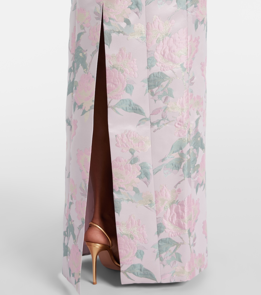 Odessa floral brocade corset gown | Markarian