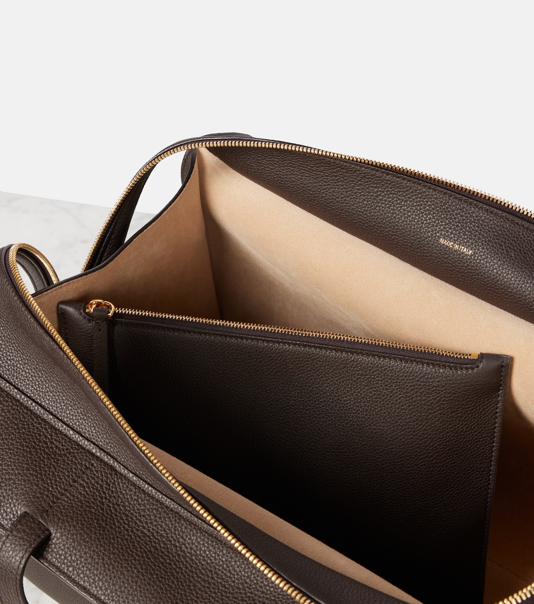 Crosby leather tote bag | Khaite