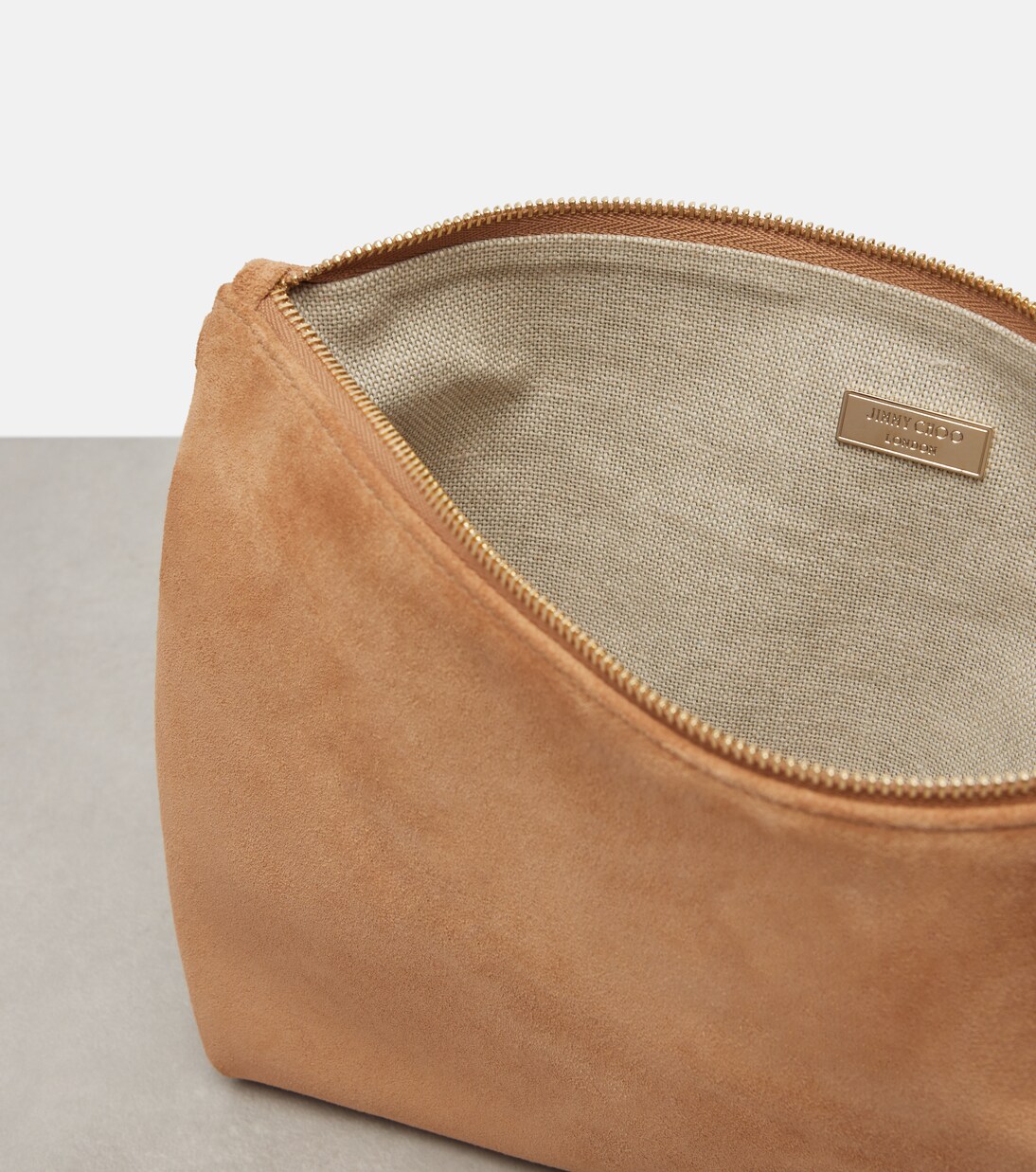 Callie suede clutch | Jimmy Choo