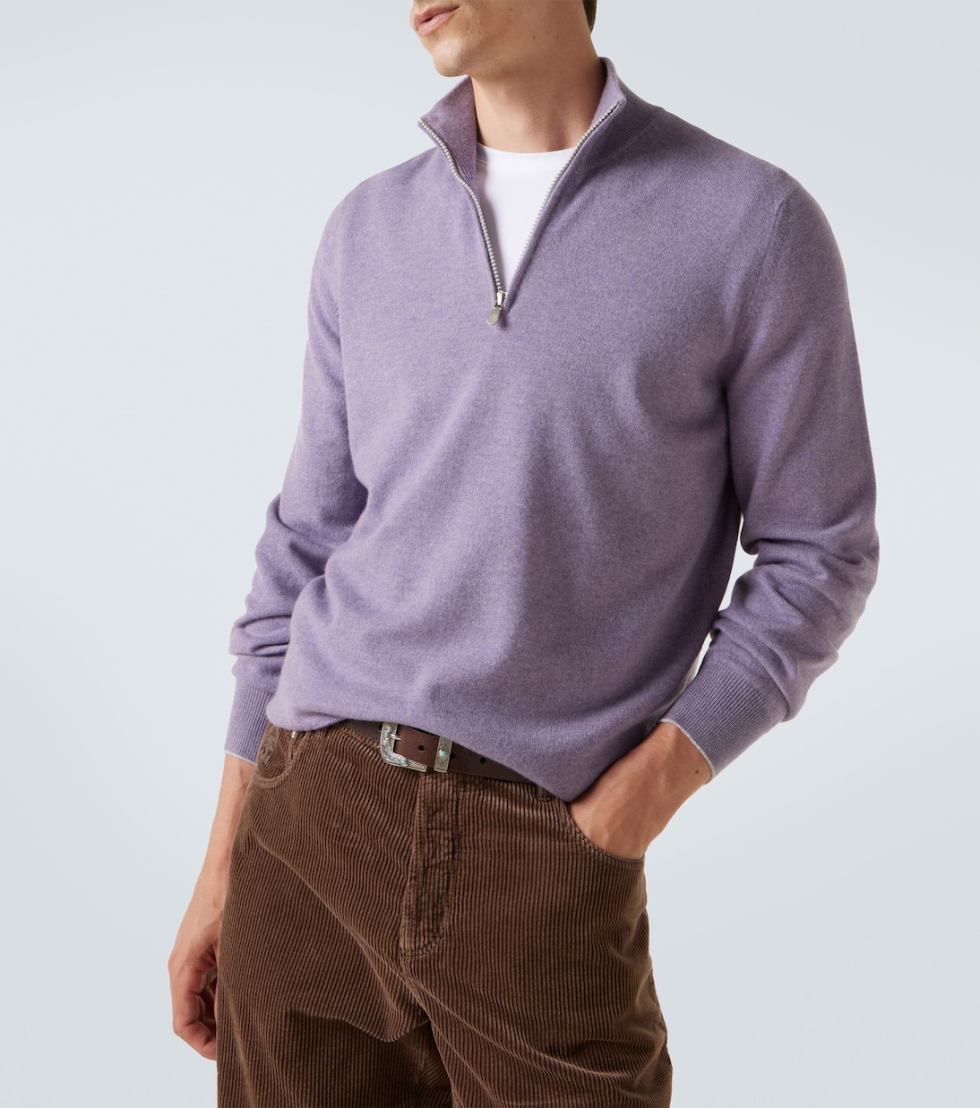 Pullover in cashmere | Brunello Cucinelli