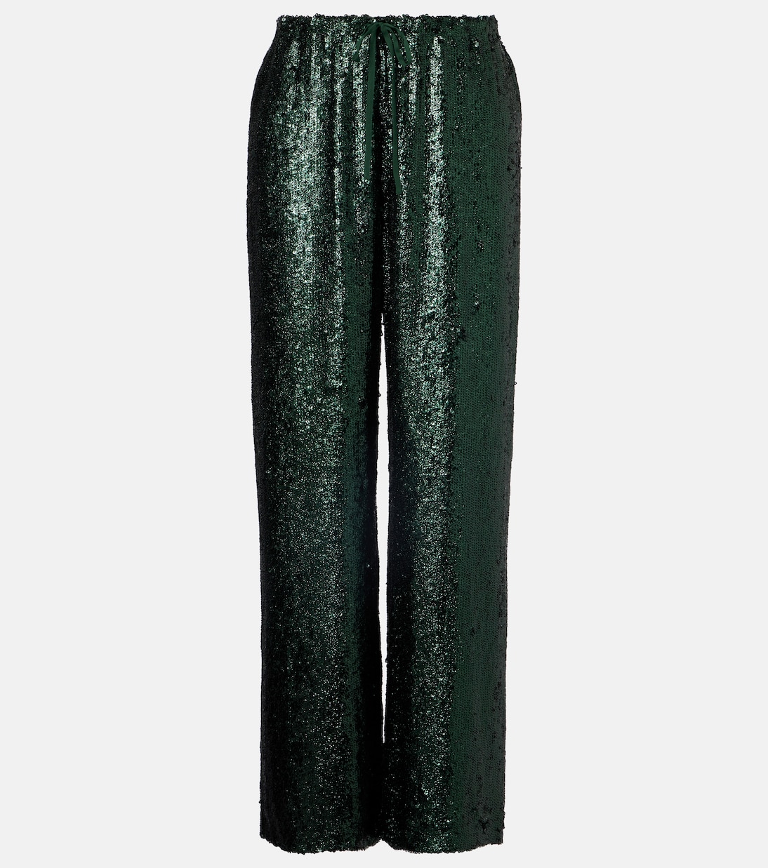 Pantaloni regular con paillettes | Dries Van Noten