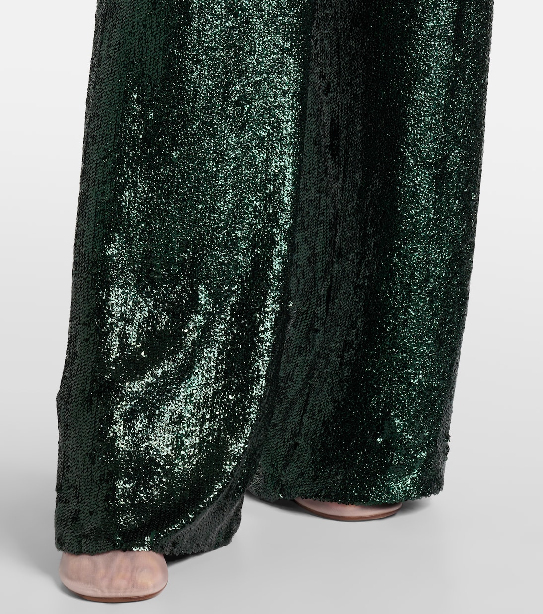 Pantaloni regular con paillettes | Dries Van Noten