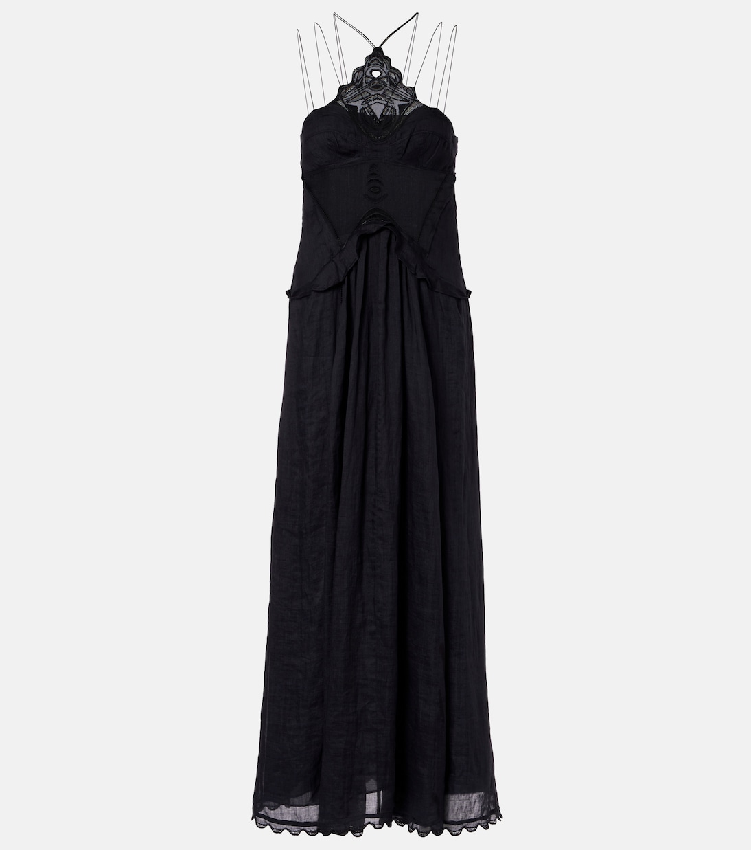 Maxikleid Lindy mit Spitze | Isabel Marant