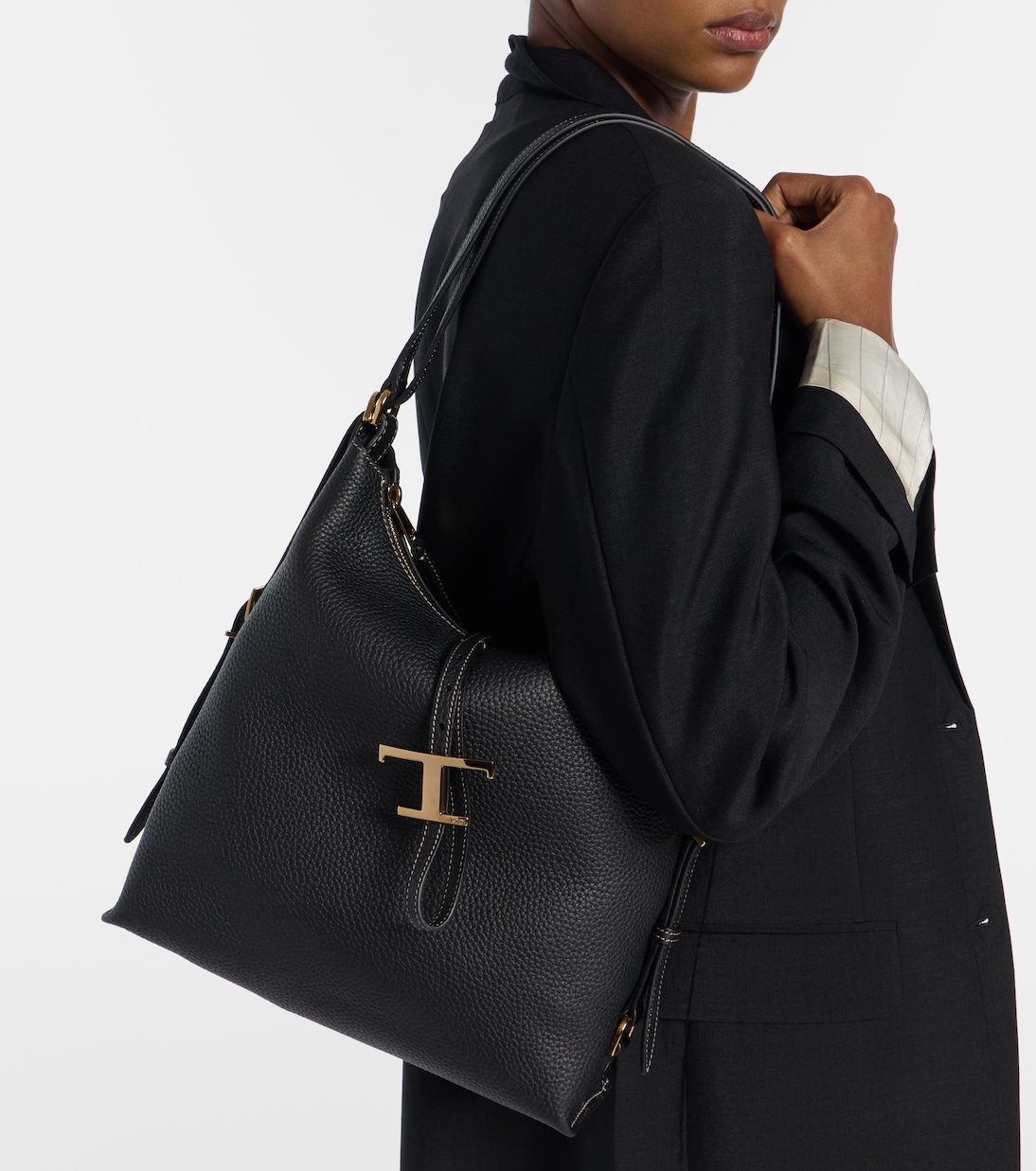 T Timeless leather shoulder bag  | Tod's