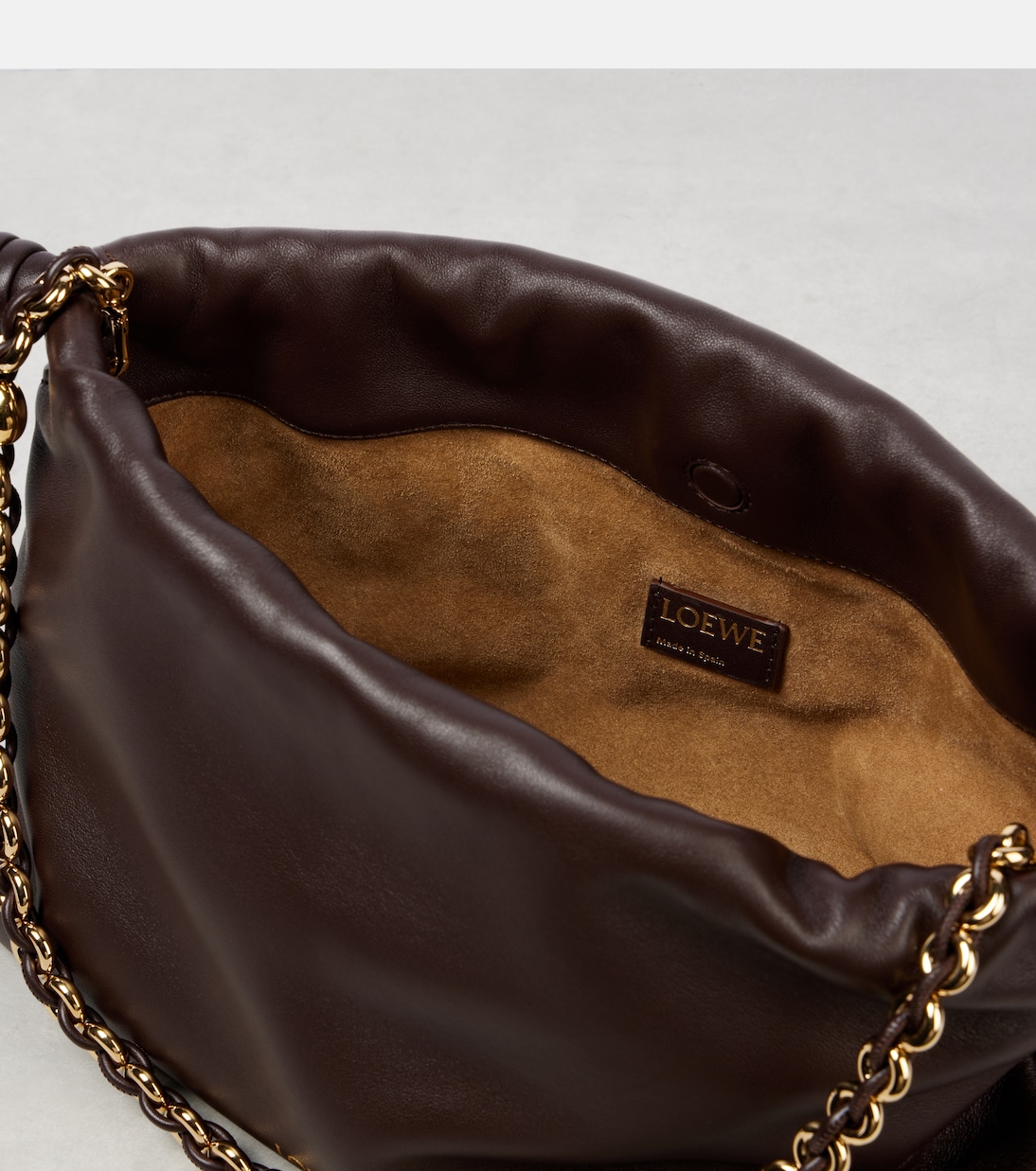 Clutch Flamenco Small aus Leder  | Loewe